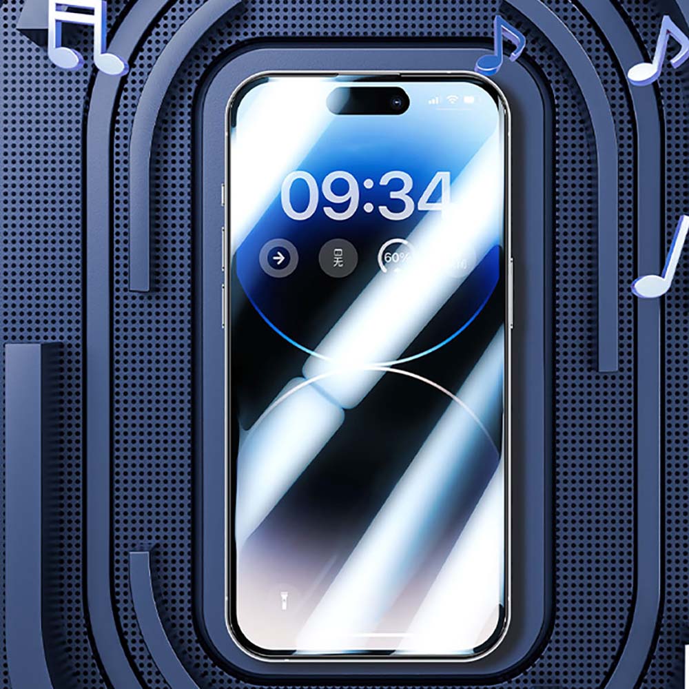 Apple iPhone 16E Uyumlu Benks Gaming Anti-Dust Toz Önleyici Mat Cam Ekran Koruyucu - 6