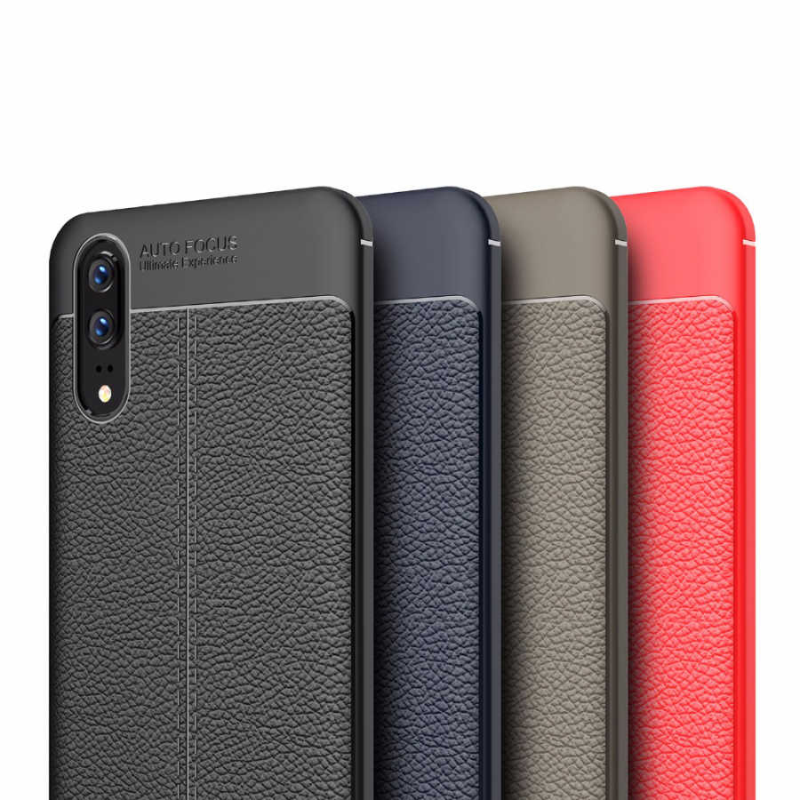 Huawei P20 Uyumlu Kılıf Zore Niss Silikon Kapak - 1