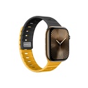 Apple Watch 10 46mm Uyumlu Amazingthing SilqLock Silikon Kordon Strap Kayış - 2