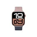 Apple Watch 10 46mm Uyumlu Amazingthing SilqLock Silikon Kordon Strap Kayış - 5
