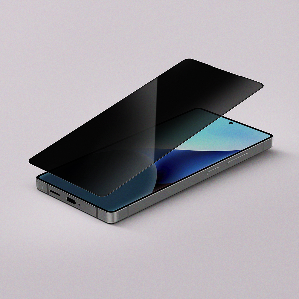 Samsung Galaxy S25 Uyumlu Amazingthing Radix Privacy Parmak İzi Bırakmayan Temperli Cam Ekran Koruyucu - 3