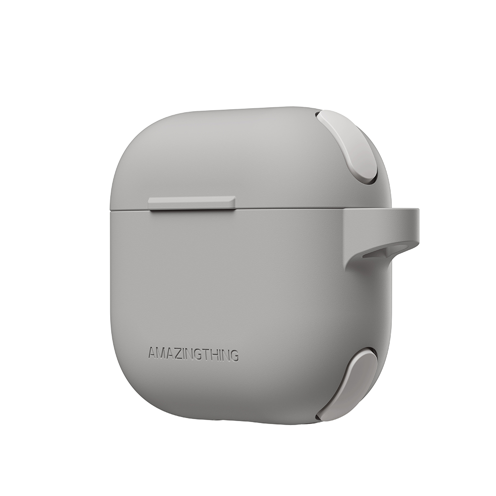 Apple Airpods 4 Uyumlu Kılıf Airbag Köşe Tasarımlı Amazingthing Omni Serisi Silikon Kapak - 7