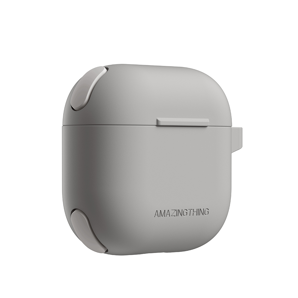 Apple Airpods 4 Uyumlu Kılıf Airbag Köşe Tasarımlı Amazingthing Omni Serisi Silikon Kapak - 8