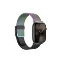 Apple Watch 10 46mm Uyumlu Amazingthing Omni StyleFlip Metal Hasır Kordon - 1