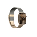 Apple Watch 10 46mm Uyumlu Amazingthing Omni StyleFlip Metal Hasır Kordon - 4