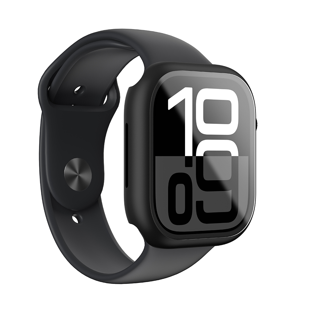 Apple Watch 10 46mm Uyumlu Radix Minimal FullGuard Sert PC Kasa ve Ekran Koruyucu - 3