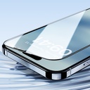 Apple iPhone 16 Pro Max Uyumlu Benks Ultra Shield 0.9mm Çerçeveli 0.3mm Ekran Koruyucu + Kolay Uygulama Aparatlı - 8