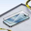 Apple iPhone 16 Pro Max Uyumlu Benks Ultra Shield 0.9mm Çerçeveli 0.3mm Ekran Koruyucu + Kolay Uygulama Aparatlı - 13
