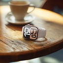 Apple Watch 10 42mm Uyumlu Amazingthing Radix Protective Parmak İzi Bırakmayan HD Ekran Koruyucu Film + Kolay Uygulama Aparatı - 15