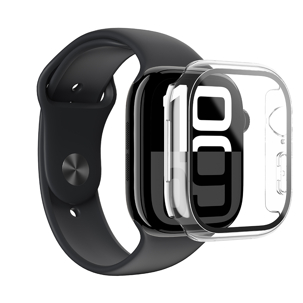 Apple Watch 10 42mm Uyumlu Radix Minimal FullGuard Sert PC Kasa ve Ekran Koruyucu - 3