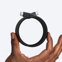 Amazingthing Magcord Serisi Magnetik Örgülü Tasarımlı Type-C to Type-C PD Data ve Şarj Kablosu 60W 1.2M - 8