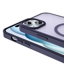 Apple iPhone 15 Uyumlu Kılıf Magsafe Şarj Özellikli Mat Arka Yüzey Zore Sio Kapak - 8