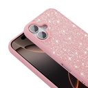 Apple iPhone 16 Plus Uyumlu Kılıf Parlak Taşlı Tasarım Zore Pırlanta Kapak - 3