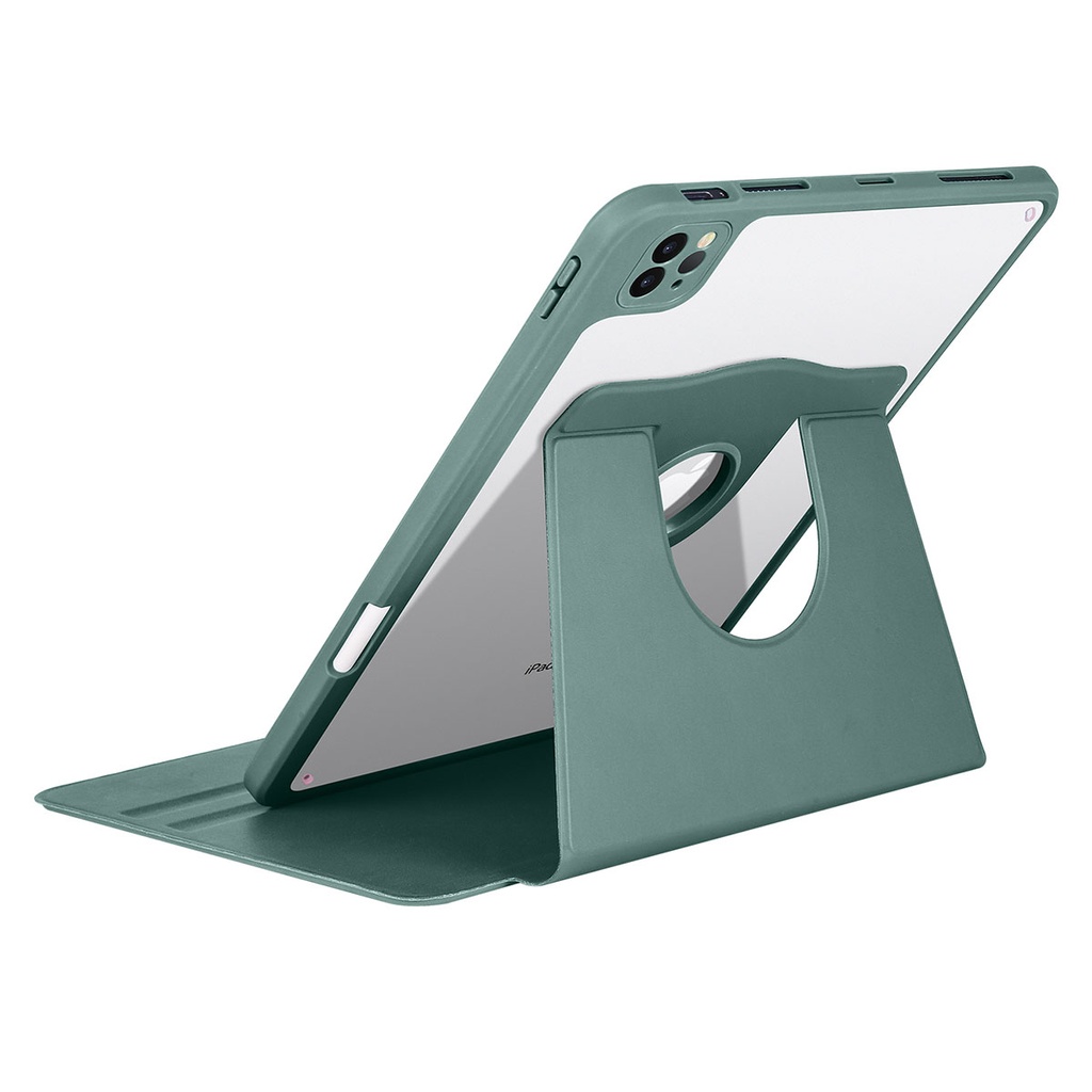 Apple iPad Air 11 2025 M3 Kılıf Zore Termik Kalem Bölmeli Dönebilen Standlı Kılıf - 7