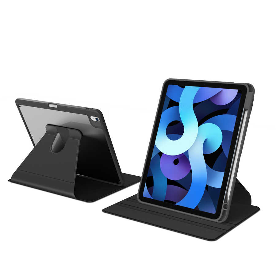 Apple iPad 11.Nesil 2025 Kılıf Zore Nayn Dönebilen Standlı Kılıf - 5