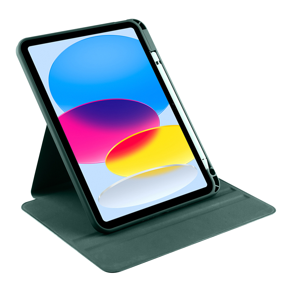 Apple iPad 11.Nesil 2025 Kılıf Zore Termik Kalem Bölmeli Dönebilen Standlı Kılıf - 5
