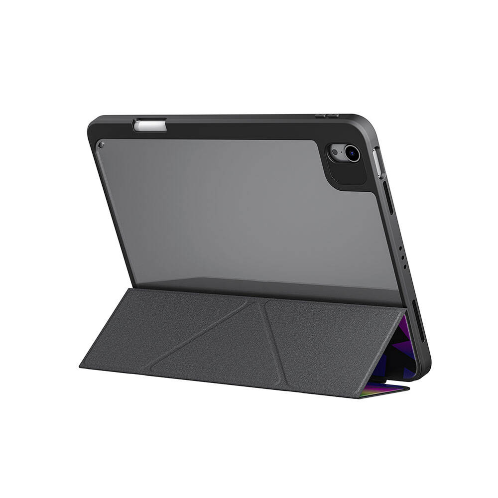 Apple iPad Air 11 2025 M3 Kılıf SkinArma Holografik Tasarımlı Arkası Şeffaf Çıkarılabilir Magnetik Kira Kobai Kılıf - 2