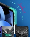 Apple iPad Air 11 2025 M3 Kılıf Zore Nort Arkası Şeffaf Standlı Kılıf - 10