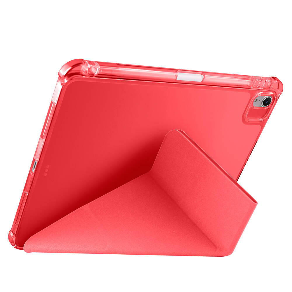 Apple iPad Air 11 2025 M3 Kılıf Zore Tri Folding Kalem Bölmeli Standlı Kılıf - 1