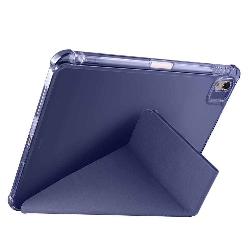 Apple iPad Air 11 2025 M3 Kılıf Zore Tri Folding Kalem Bölmeli Standlı Kılıf - 2