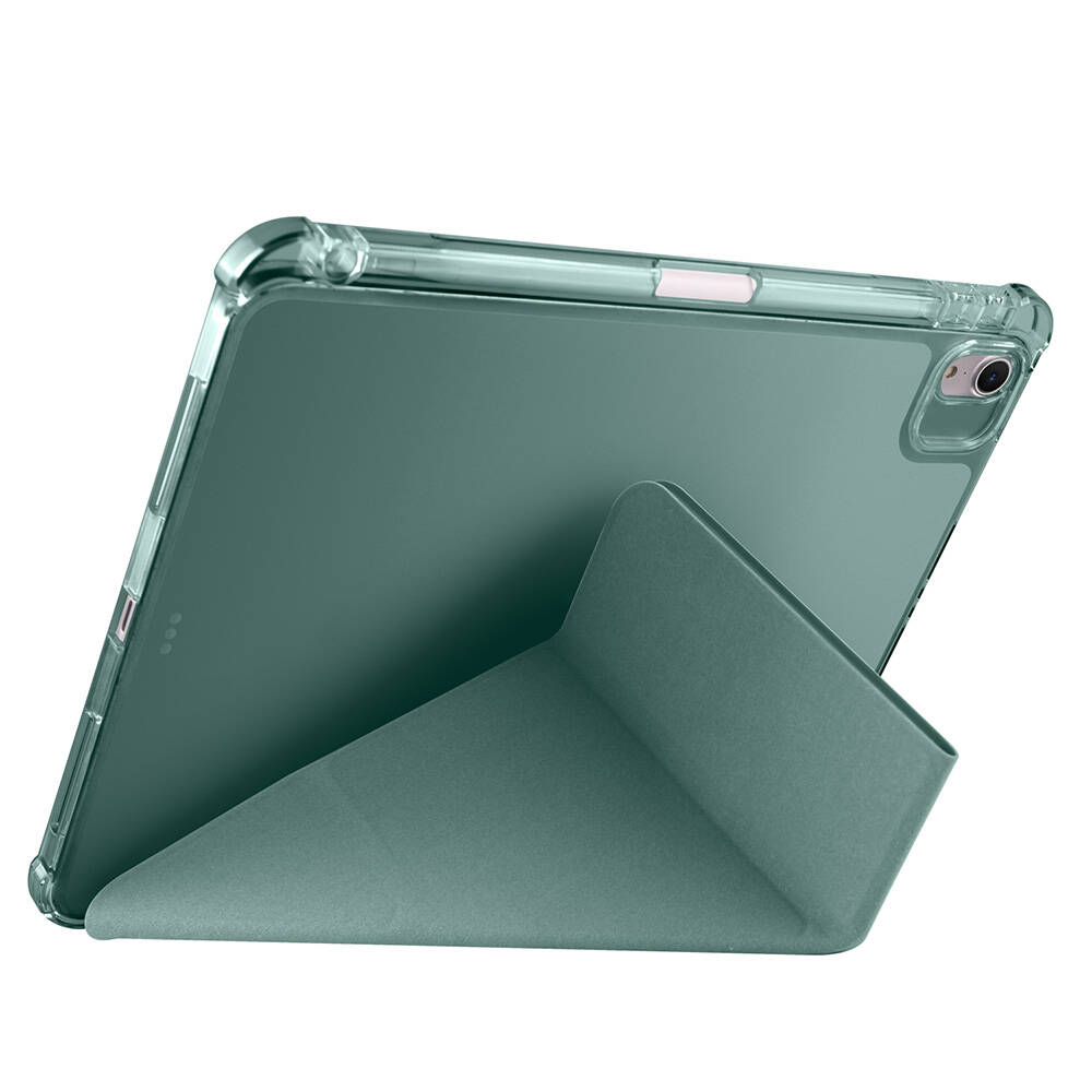 Apple iPad Air 11 2025 M3 Kılıf Zore Tri Folding Kalem Bölmeli Standlı Kılıf - 5
