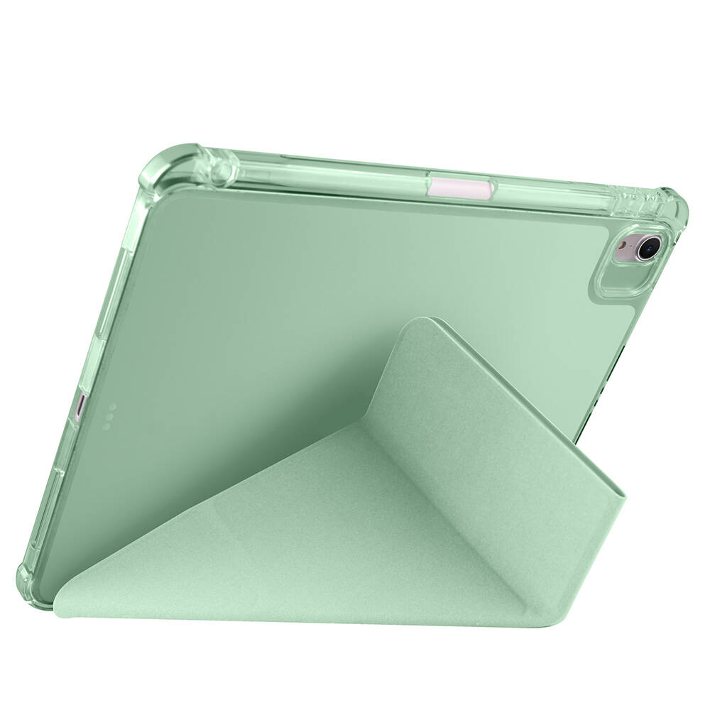 Apple iPad Air 11 2025 M3 Kılıf Zore Tri Folding Kalem Bölmeli Standlı Kılıf - 9