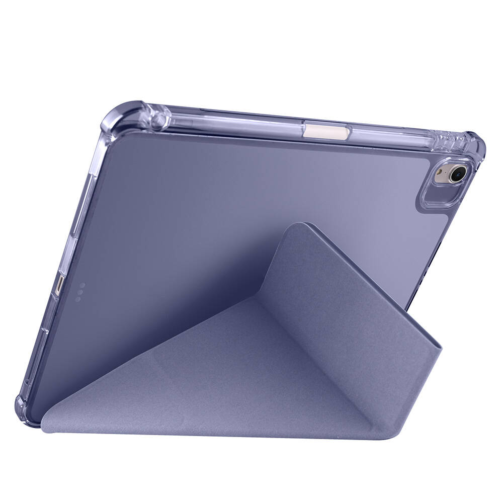 Apple iPad Air 11 2025 M3 Kılıf Zore Tri Folding Kalem Bölmeli Standlı Kılıf - 11