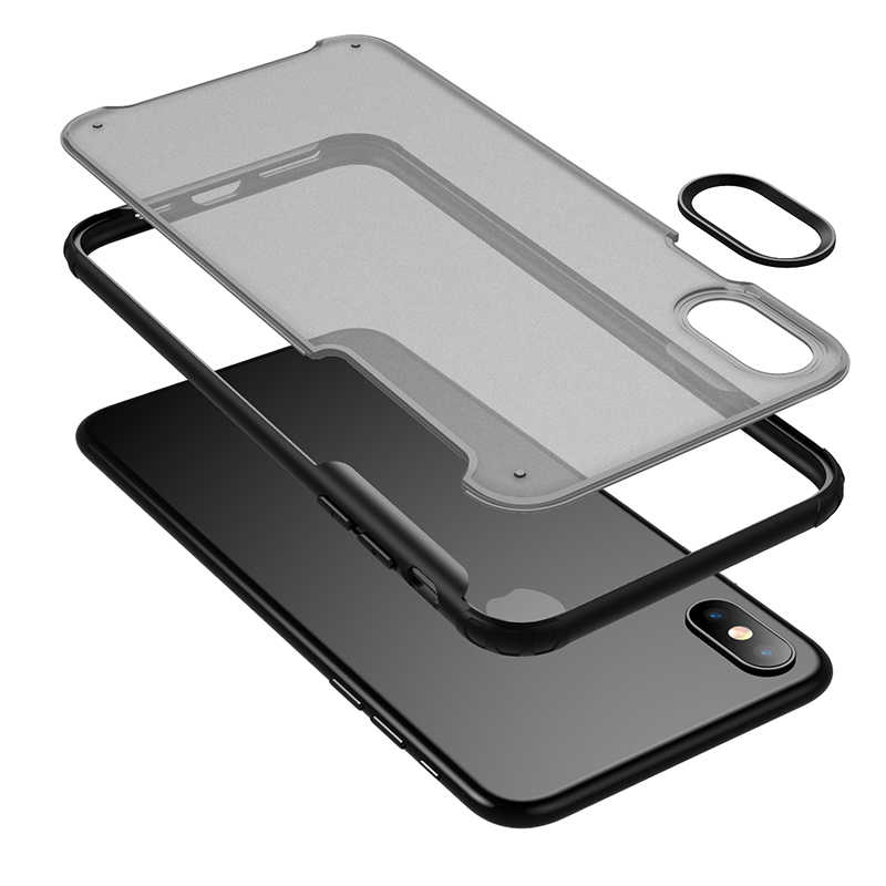 Apple iPhone X Uyumlu Kılıf Zore Volks Kapak - 4