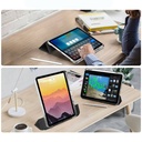 Apple iPad Air 11 2025 M3 Kılıf Magnetik Ayrılabilen Airbagli Zore Sliding Tablet Kılıfı - 11