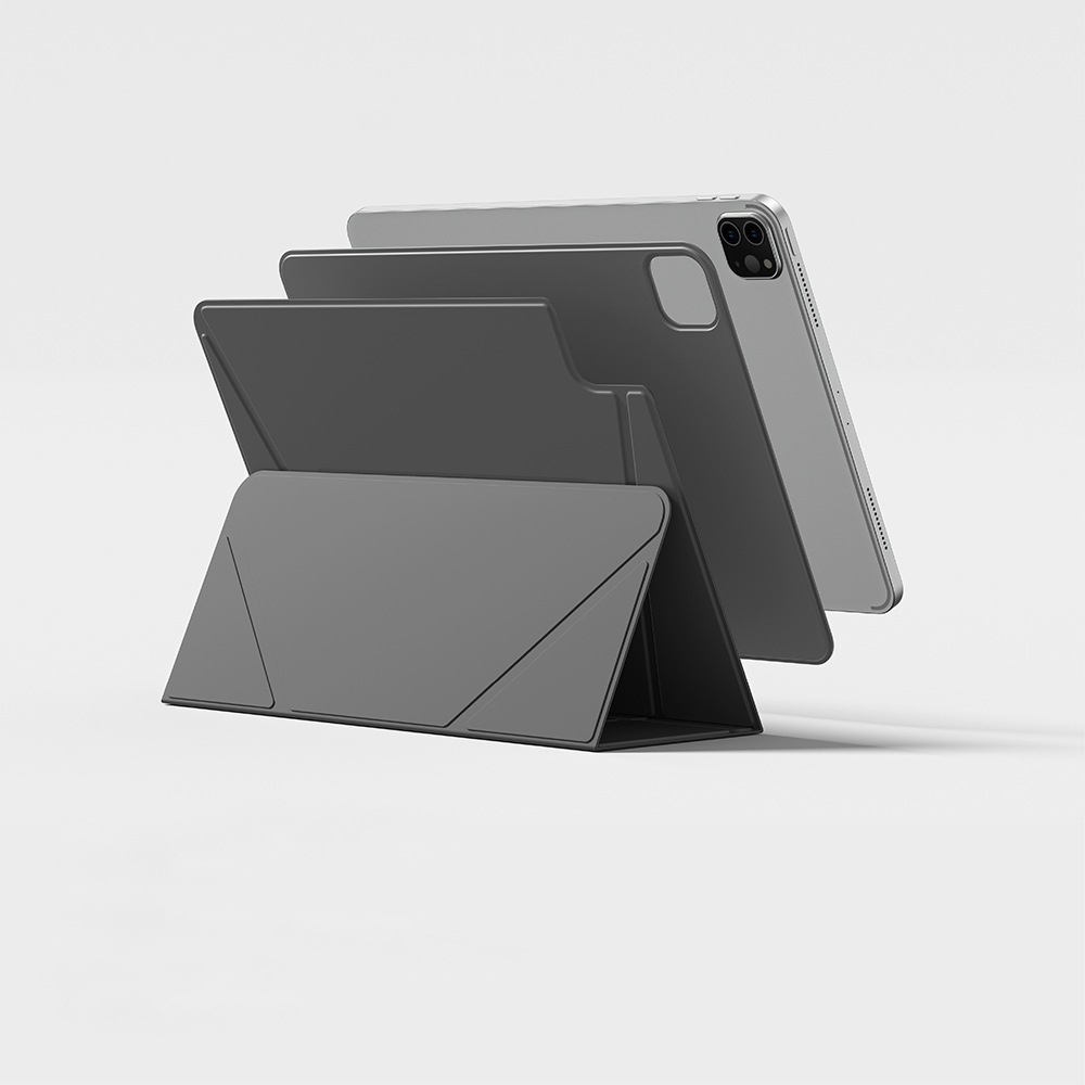 Apple iPad Air 11 2025 M3 Amazingthing Matte Pro Mag Folio Katlanabilir Magnetik Standlı Kılıf - 19