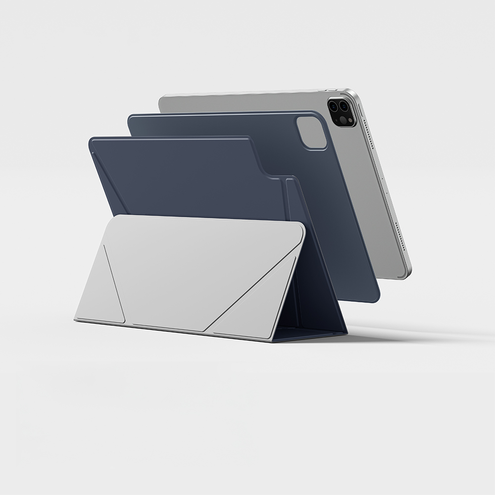 Apple iPad Air 11 2025 M3 Amazingthing Matte Pro Mag Folio Katlanabilir Magnetik Standlı Kılıf - 28