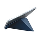Apple iPad Air 11 2025 M3 Raptic Clear Folio Airbagli Şeffaf Kapaklı Katlanabilir Standlı Kılıf - 2