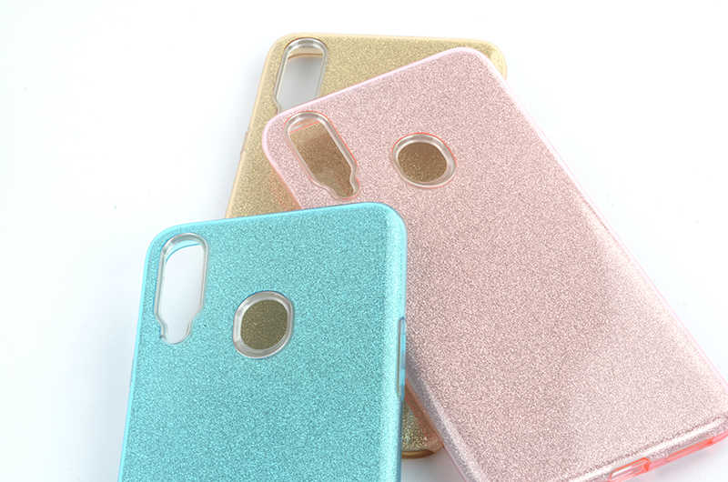 Samsung Galaxy A20S Uyumlu Kılıf Zore Shining Silikon - 1