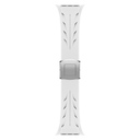 Apple Watch Ultra 49mm Uyumlu KRD-127 Metal Tokalı Silikon Kordon