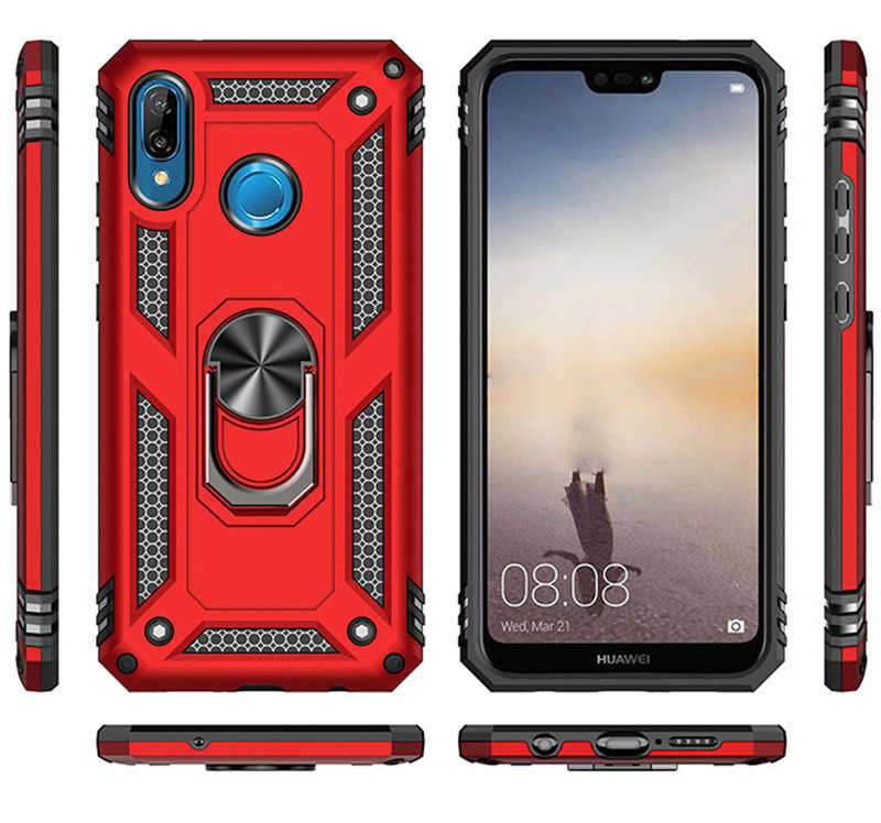 Huawei P20 Lite Uyumlu Kılıf Zore Vega Kapak - 1