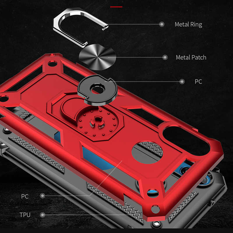 Huawei P20 Lite Uyumlu Kılıf Zore Vega Kapak - 2