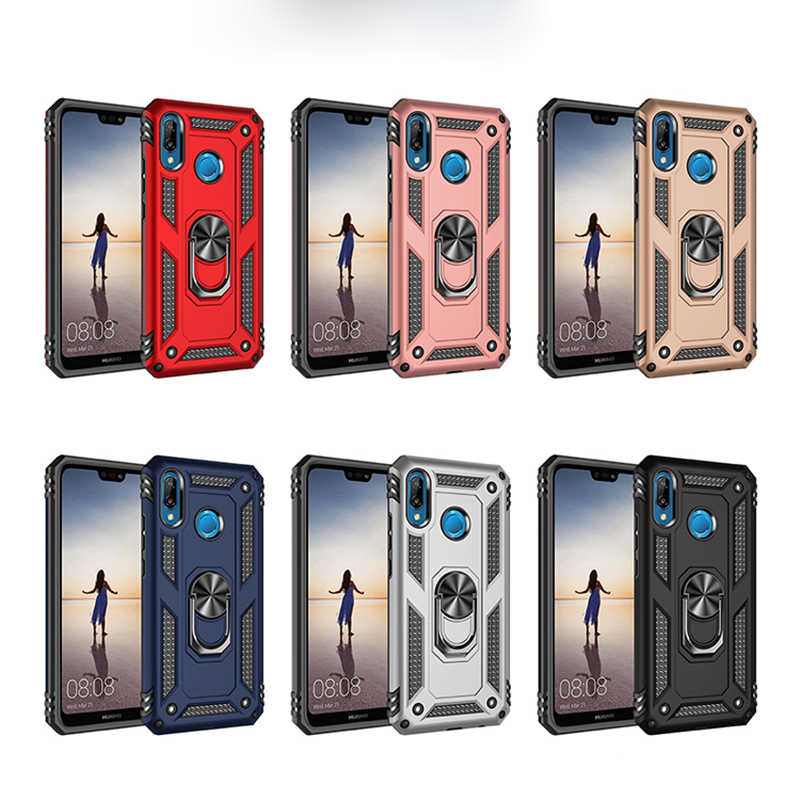 Huawei P20 Lite Uyumlu Kılıf Zore Vega Kapak - 6