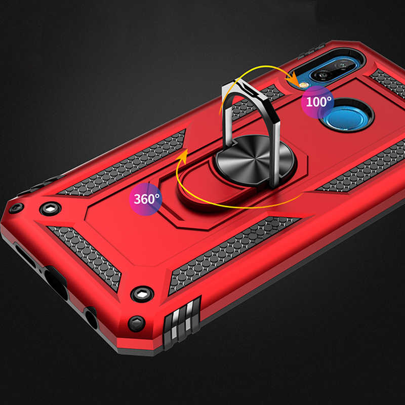 Huawei P20 Lite Uyumlu Kılıf Zore Vega Kapak - 7