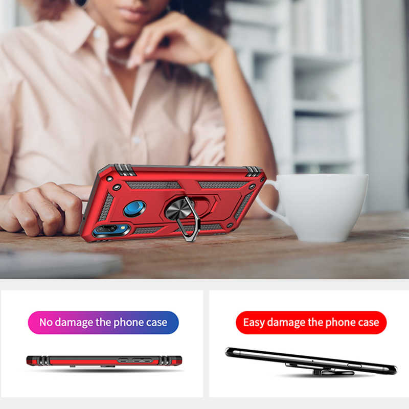 Huawei P20 Lite Uyumlu Kılıf Zore Vega Kapak - 9