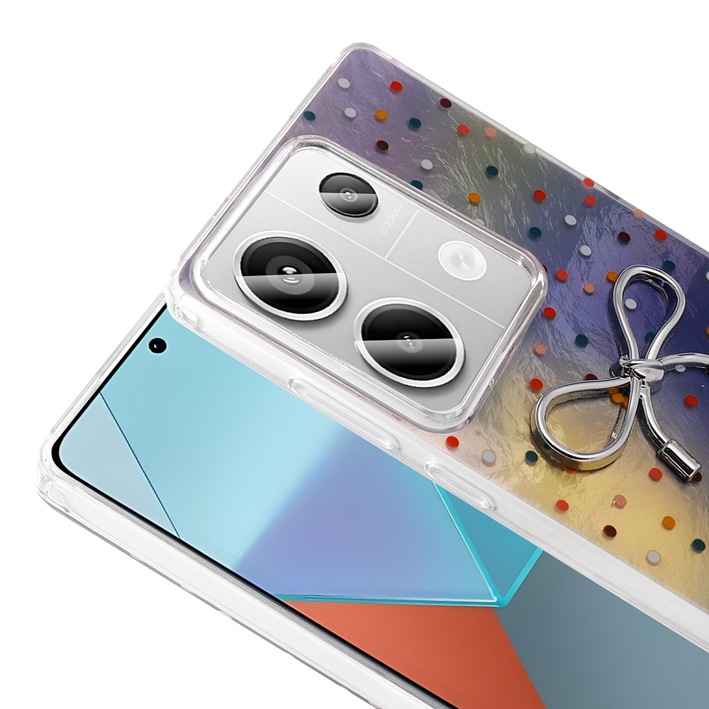Xiaomi Redmi Note 13 Pro 4G Uyumlu Kılıf Kamera Korumalı Figürlü Zore Ponti Silikon Kapak - 6
