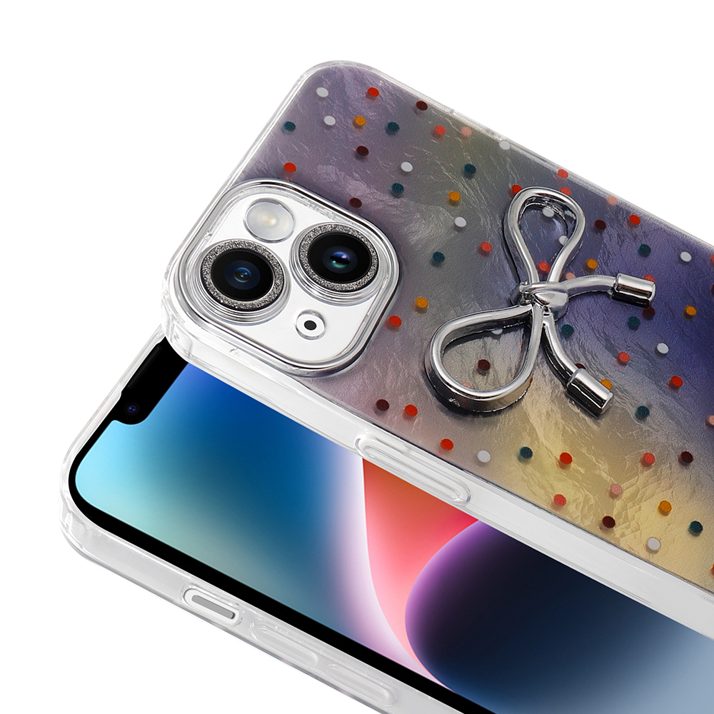Apple iPhone 15 Uyumlu Kılıf Kamera Korumalı Figürlü Zore Ponti Silikon Kapak - 4