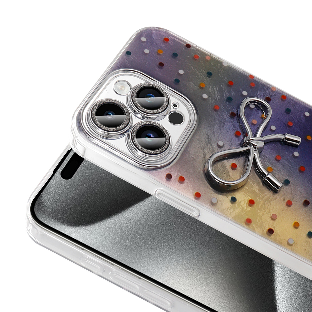Apple iPhone 15 Pro Max Uyumlu Kılıf Kamera Korumalı Figürlü Zore Ponti Silikon Kapak - 6