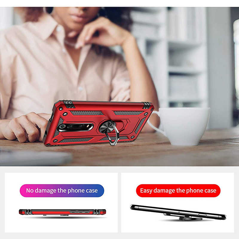 Xiaomi Mi 9T Uyumlu Kılıf Zore Vega Kapak - 4
