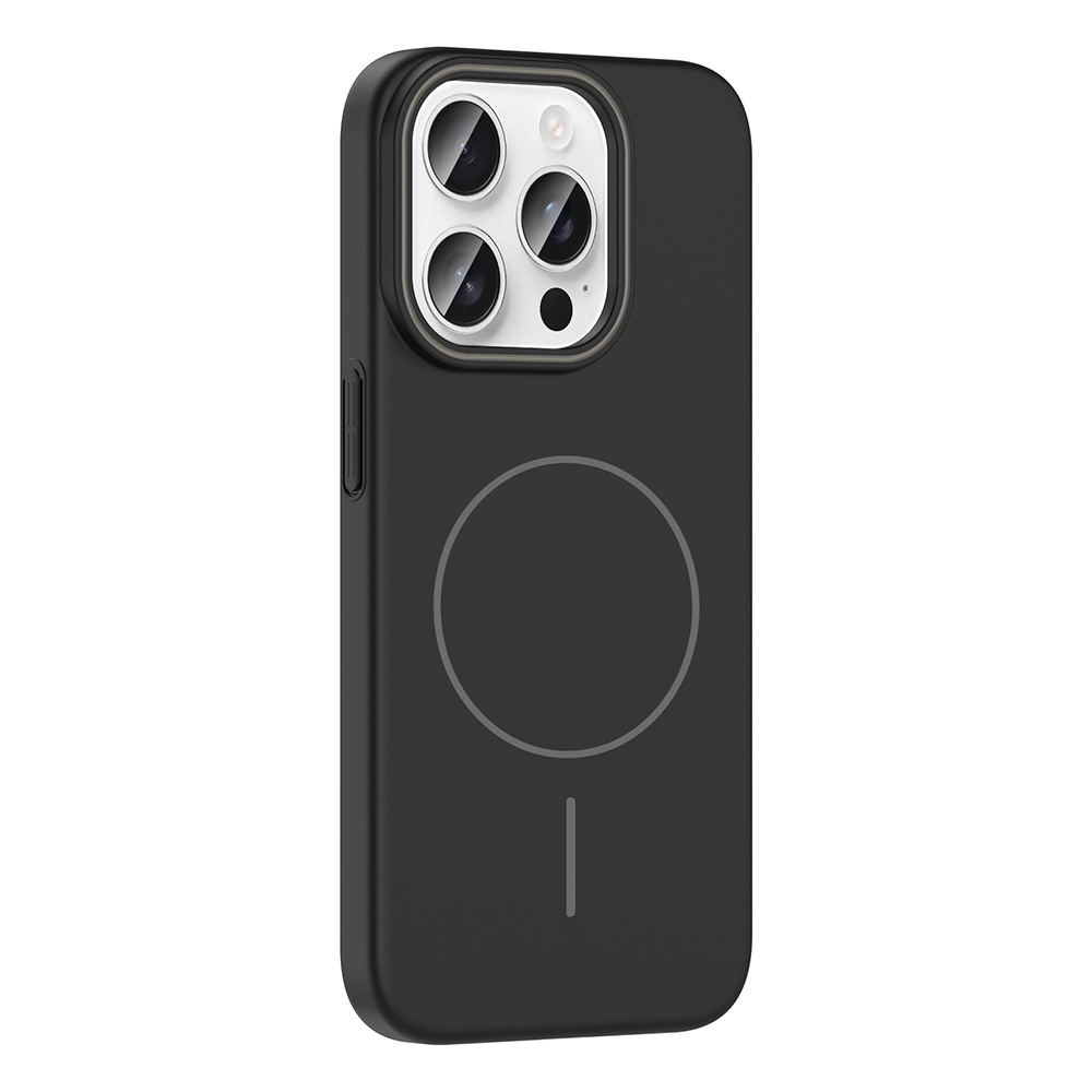 Apple iPhone 15 Pro Uyumlu Kılıf Magsafe Şarj Özellikli Zore Ruby Silikon Kapak - 3