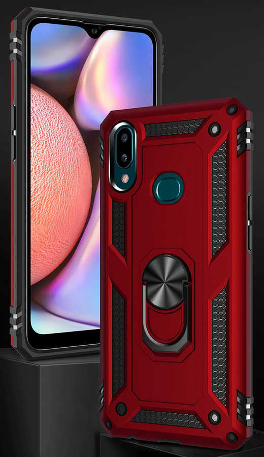 Samsung Galaxy A10S Uyumlu Kılıf Zore Vega Kapak - 4