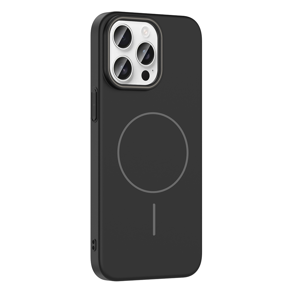 Apple iPhone 14 Pro Max Uyumlu Kılıf Magsafe Şarj Özellikli Zore Ruby Silikon Kapak - 1