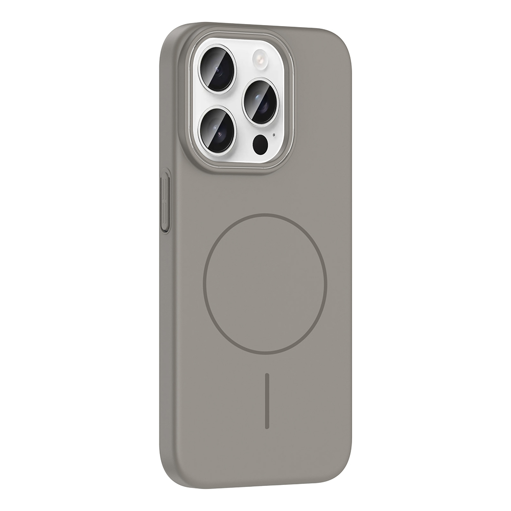 Apple iPhone 15 Pro Max Uyumlu Kılıf Magsafe Şarj Özellikli Zore Ruby Silikon Kapak - 3