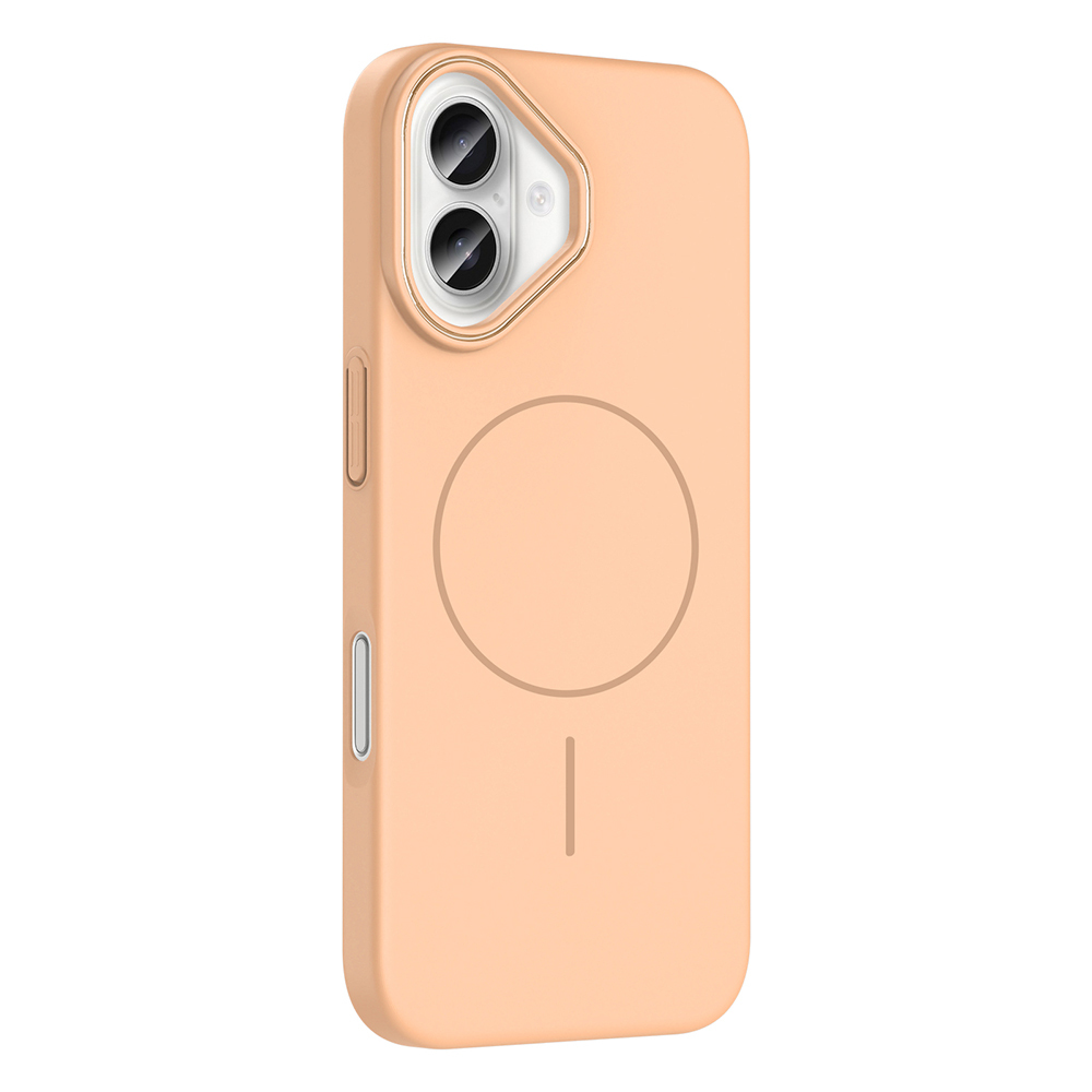 Apple iPhone 16 Plus Uyumlu Kılıf Magsafe Şarj Özellikli Zore Ruby Silikon Kapak - 1