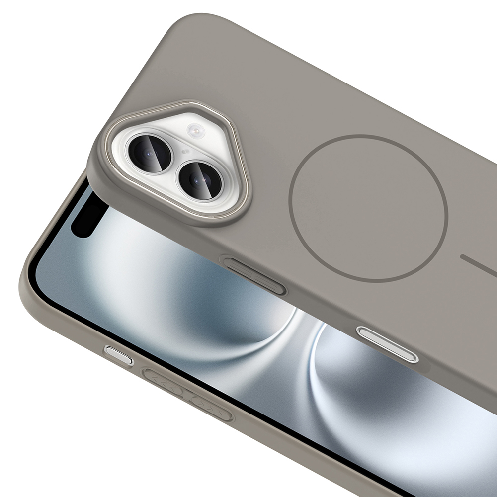 Apple iPhone 16 Plus Uyumlu Kılıf Magsafe Şarj Özellikli Zore Ruby Silikon Kapak - 5