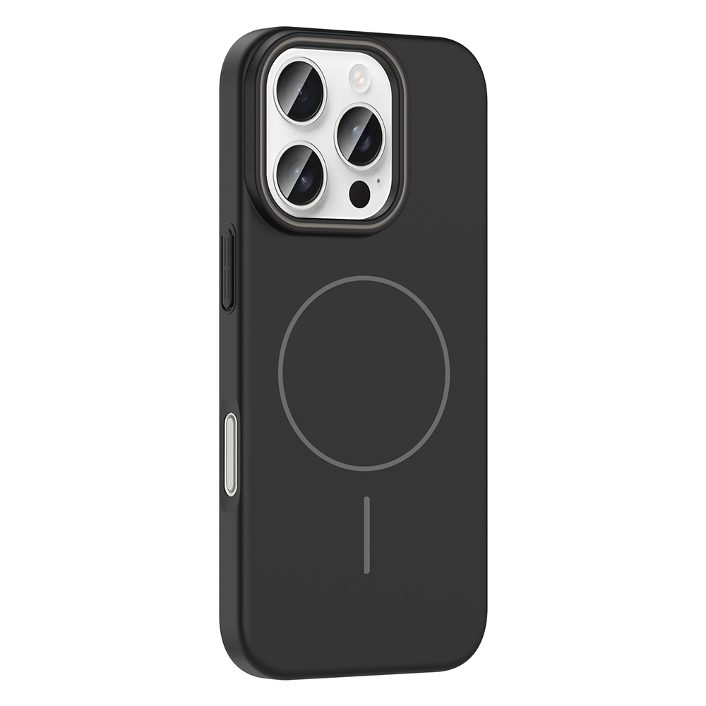 Apple iPhone 16 Pro Uyumlu Kılıf Magsafe Şarj Özellikli Zore Ruby Silikon Kapak - 1